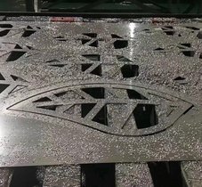 铝花格激光切割雕刻天津厂家