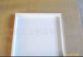 专业提供LED面板灯五金外壳 灯箱外壳加工 钣金折弯焊接加工