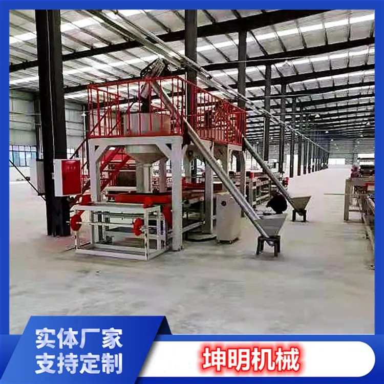 全自动水泥发泡板切割机 发泡水泥保温板成套设备