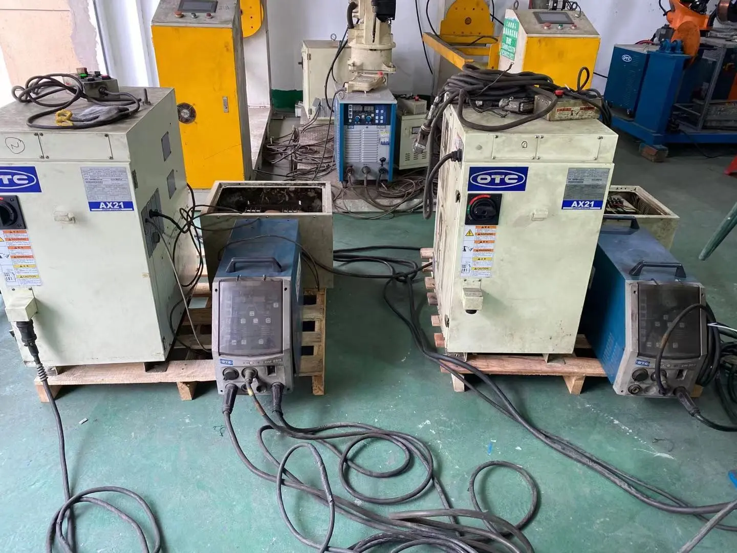 otc焊接机器人集成 变位机夹具 工装 氩弧焊 铝焊 气保焊 上下料 - 2
