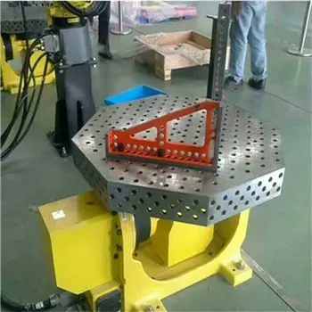 机器人组合多孔定位铸铁三维柔性焊接平台 二维钢板平板 工装夹具 - 2