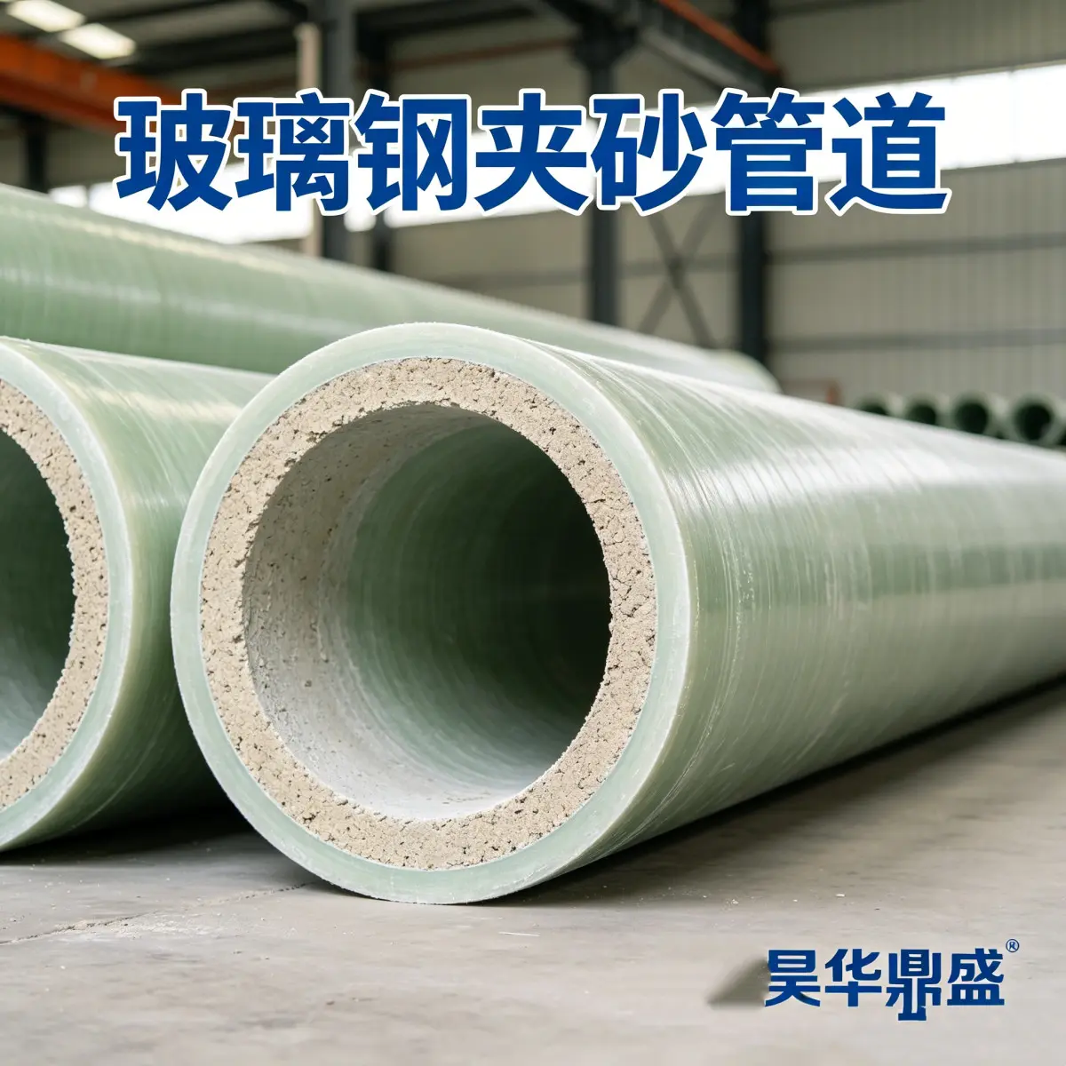 SN16玻璃钢夹砂管道  FRPM玻璃钢夹砂管道  替代钢管玻璃钢夹砂管道