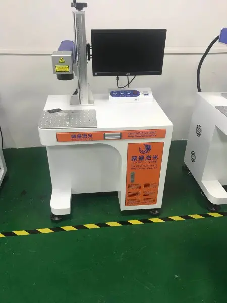 东莞金属USB头激光镭雕机数据线激光镭雕机 - 2