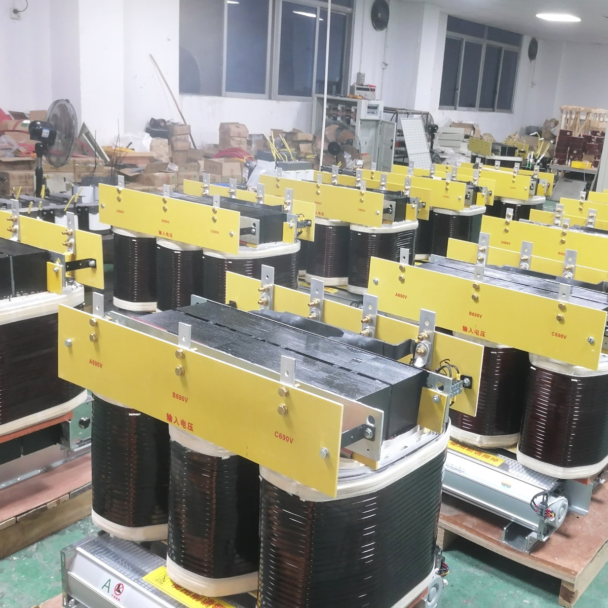 板材用数控折弯机用三相干式变压器100/200KW 永盛电气