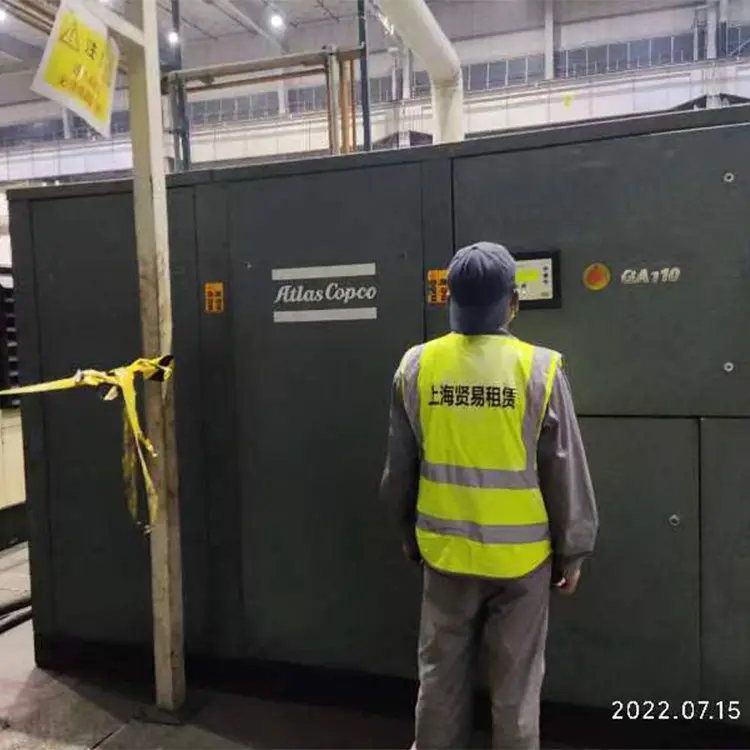 汽车钣金件空气压缩机出租 上海空压机租赁 压缩机出租 空压机出租 - 3