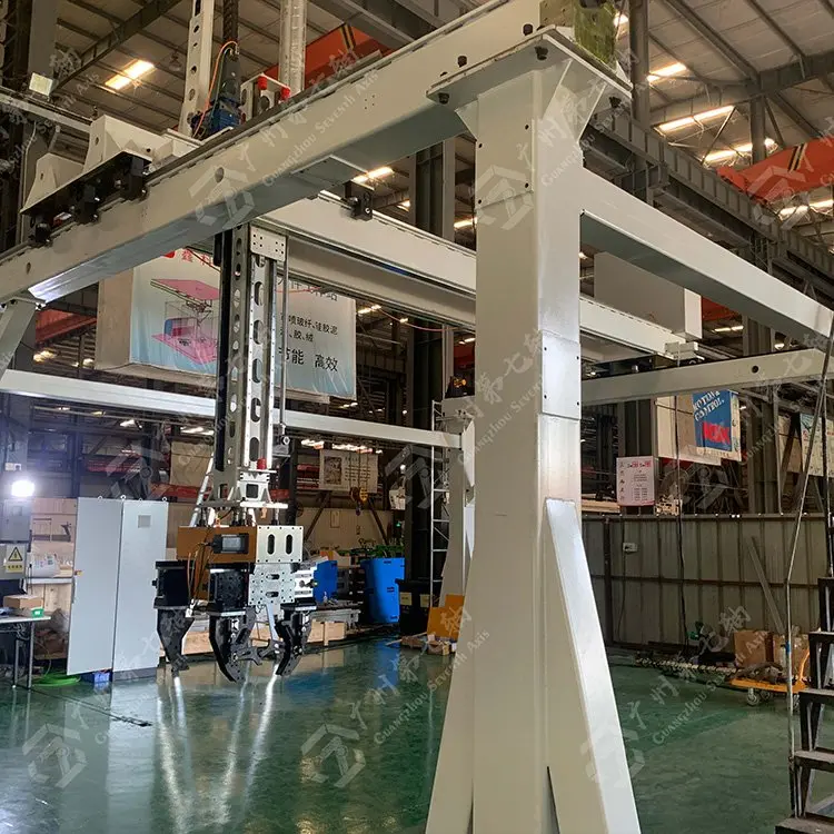 长行程桁架机械手 运行平稳自动搬运码垛上下料 可按需定制 - 3