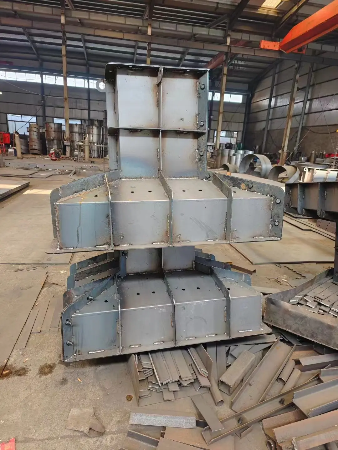 西北风电场基础墩模具装配式基础墩模具激光切割 京伟