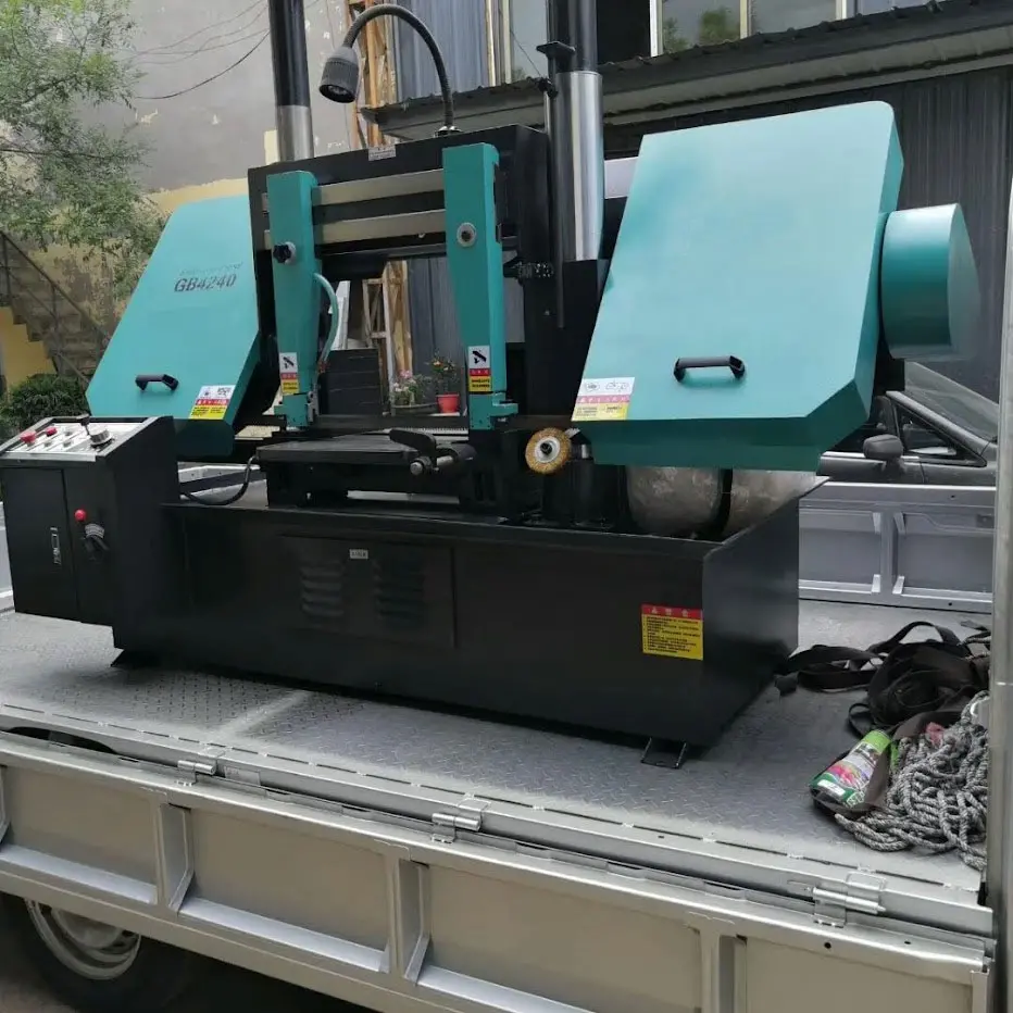 小型锯床价格 金属带锯机 GB4240金属锯床