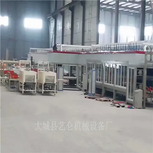 水泥基匀质板切割机带锯箱式匀质板设备压制生产线 - 3