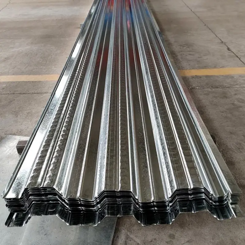 重庆加工折弯C Z型材热镀锌免混凝土楼承钢板 200*40*2.5免浇筑楼承板 - 2