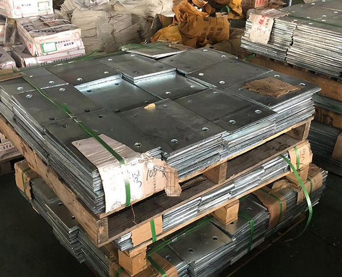 万鑫源激光切割建筑预埋钢板 梯型板 雕花板 来图来样加工 - 4