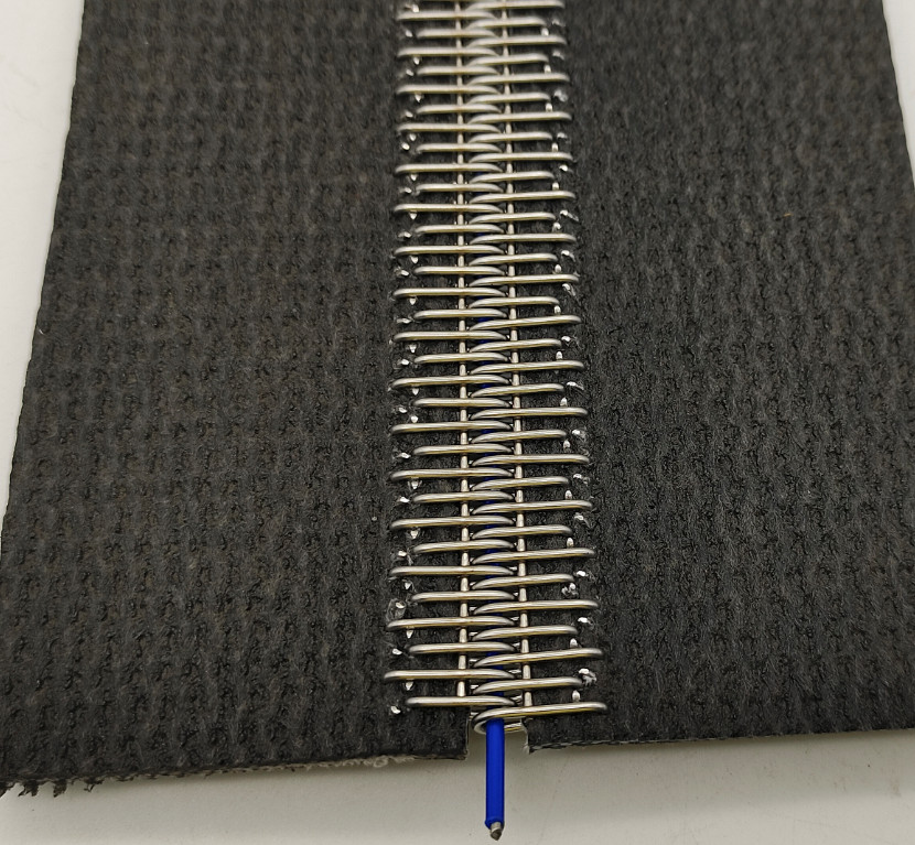 U5-300MM 绿色PVC输送带针式钢扣 适用于6.4mm-7.1mm轻型输送带装订