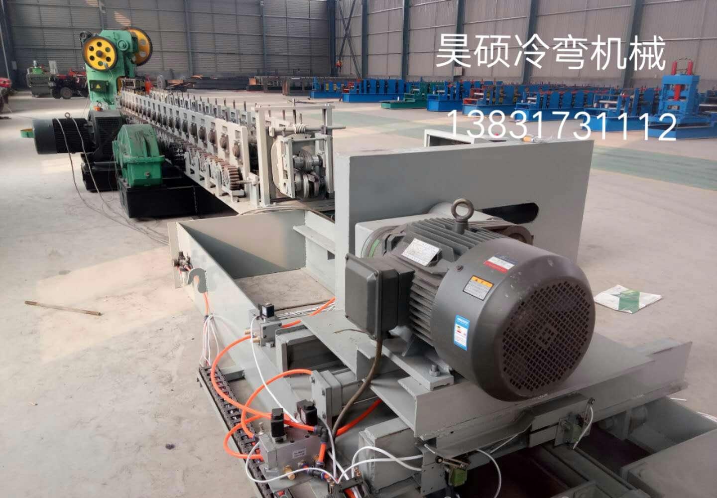 太阳能光伏支架C型钢成型机冷弯机组 泊头昊硕冷弯辊压成型机 - 4