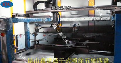 可定制干式五轴喷涂往复机、五轴喷涂设备、鑫建诚工厂直销