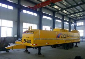 ZX-1000-680车载大跨度无梁拱辊压成型机