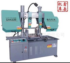 供应GH4220金属带锯床，双立柱带锯床，卧式锯床