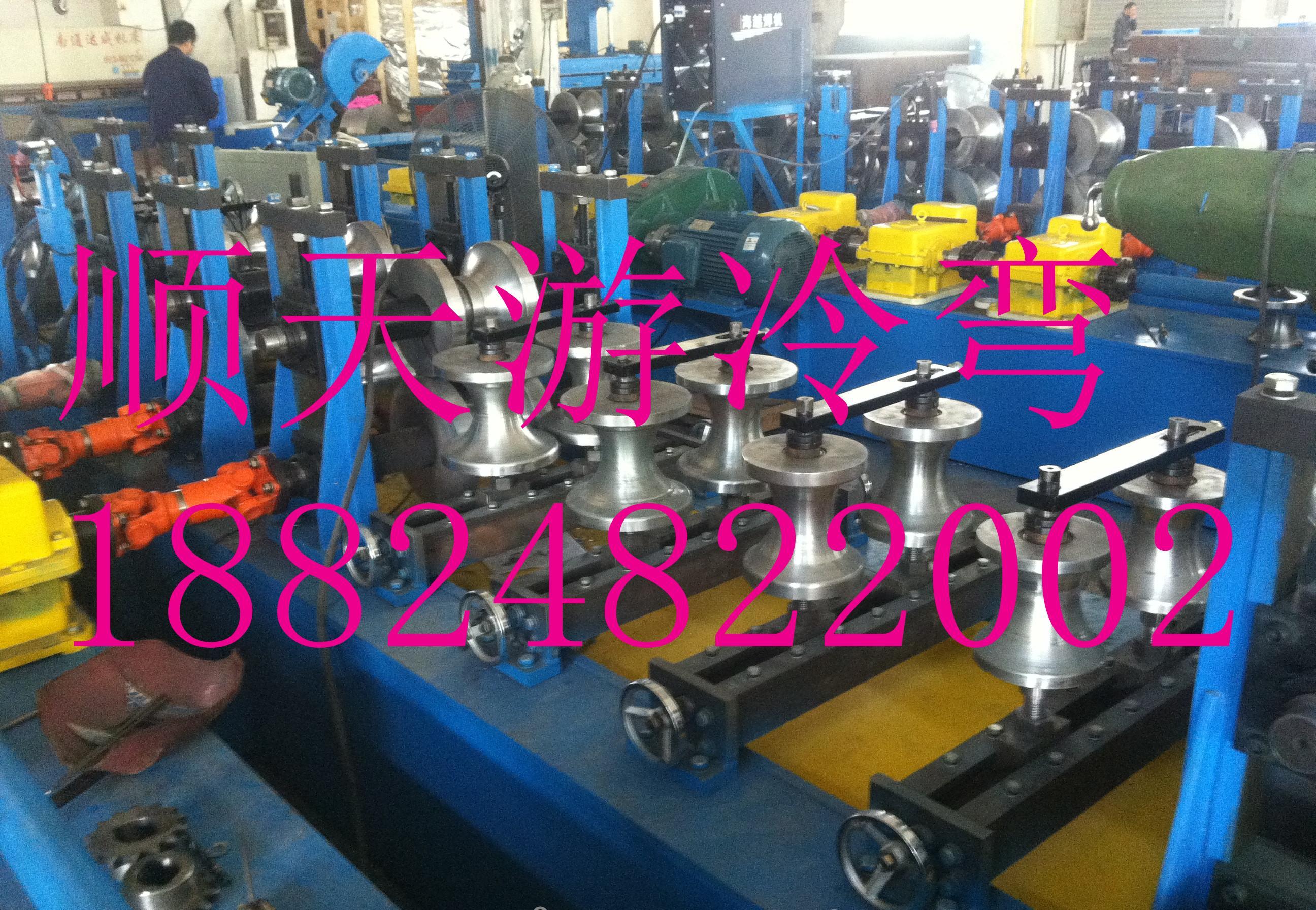 圆管八角管冷弯成型机 钢质防火门、无极布防火门 - 4