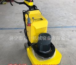 进口电机四盘电动研磨机 手推式多功能地坪打磨机
