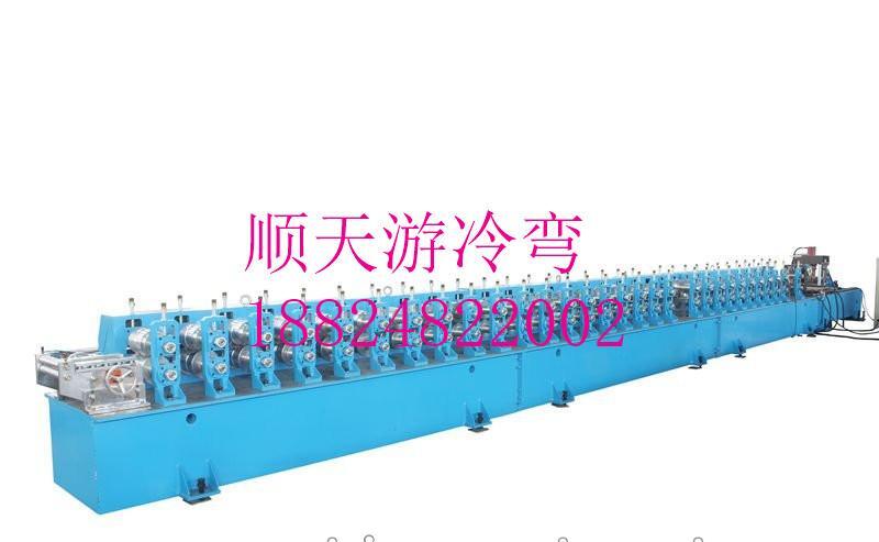 流利条冷弯成型机 复合导槽机 防火导槽机 - 4