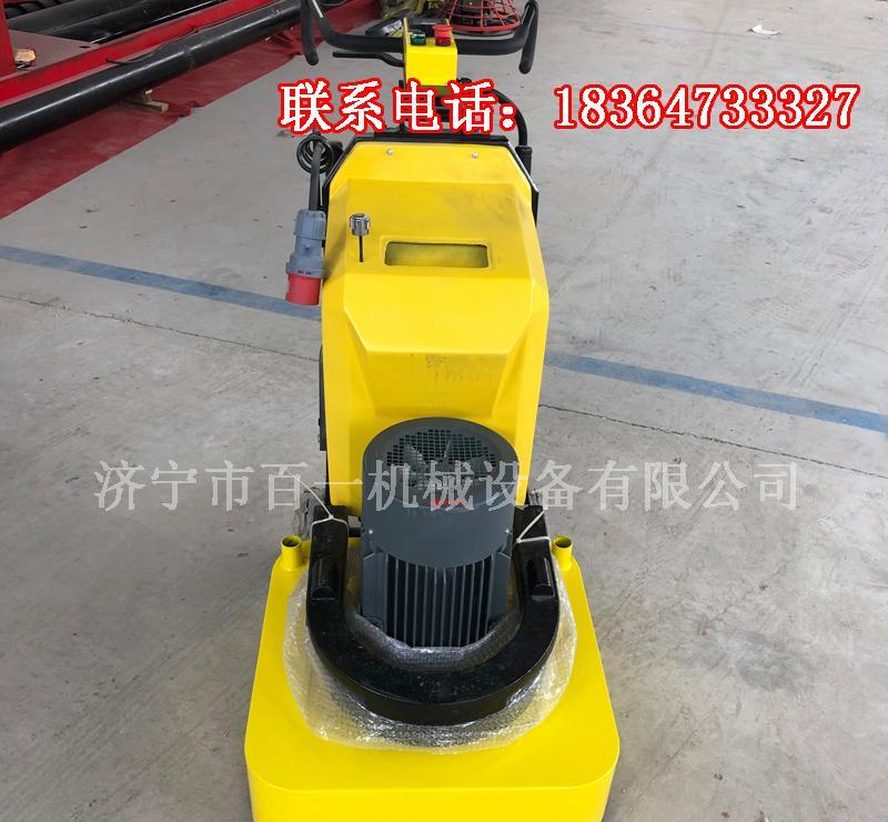 进口电机四盘电动研磨机 手推式多功能地坪打磨机 - 3