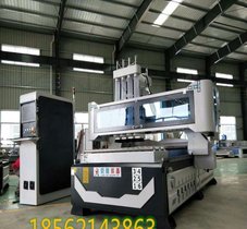 三四多工序雕刻机 门板 橱柜自动上下料板式家具加工中心开料机