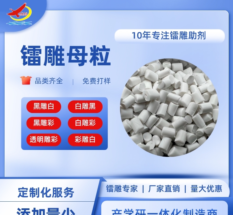 PP ABS彩色塑胶打白激光打标添加剂 - 2