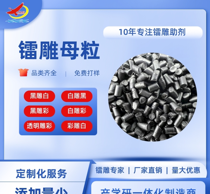 PP ABS彩色塑胶打白激光打标添加剂 - 3