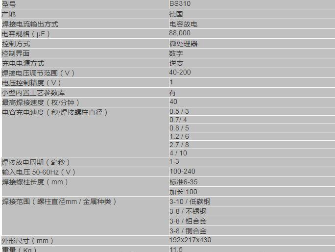 OBO螺柱焊机 德国原装种焊机种钉机BS 310 TS308 BS308 - 4