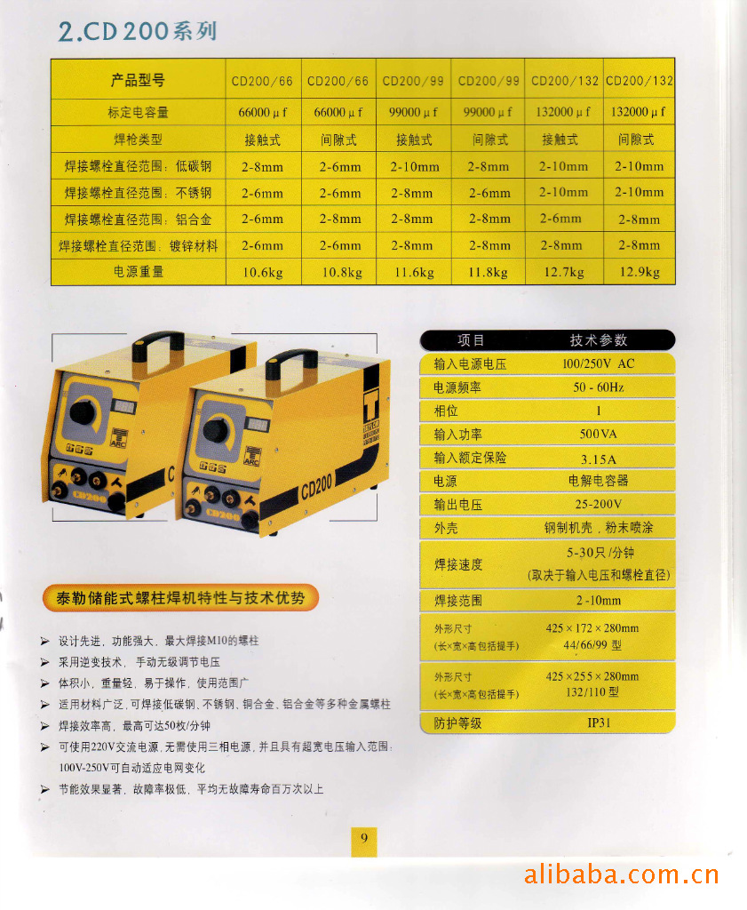 供应英国泰勒螺柱焊机CD66/CD99/CD132螺柱焊机 - 3