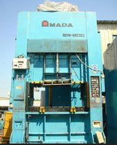 日本AMADA天田200T龙门双点冲床