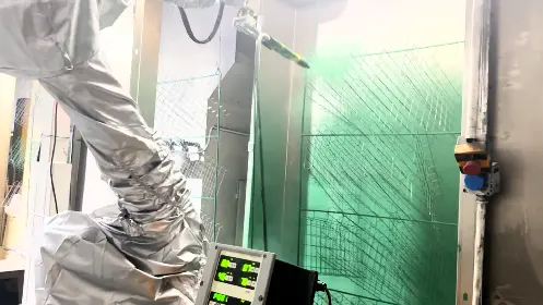 钣金厂智能化转型,免编程喷涂机器人解决钣金件自动喷涂难题 - 3