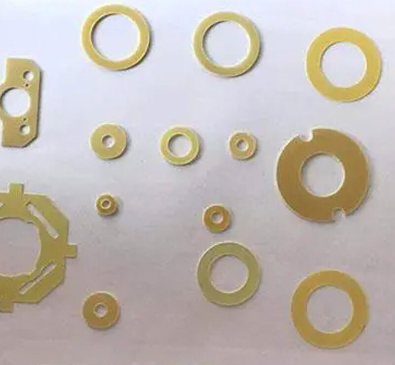 厂家批发3mmH62黄铜板激光切割加工5mm刻字黄铜板 - 3