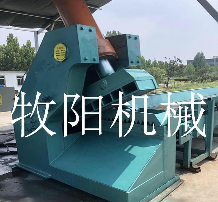 链板输送鳄鱼液压剪板机 金属板材剪切机 斧头剪规格 - 4