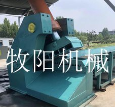 链板输送鳄鱼液压剪板机 金属板材剪切机 斧头剪规格