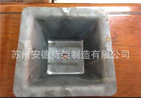 苏州五金加工厂家供应130x130堆垛架脚碗 脚杯 冲压加工堆垛脚