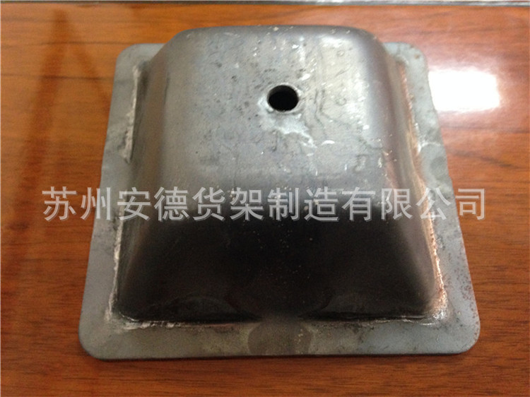 苏州五金加工厂家供应130x130堆垛架脚碗 脚杯 冲压加工堆垛脚 - 2