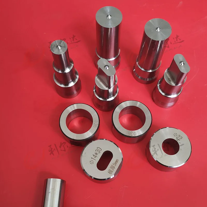 定做联合冲剪机冲模圆孔腰孔模具方形冲头冲床冲孔机上下模具 - 2