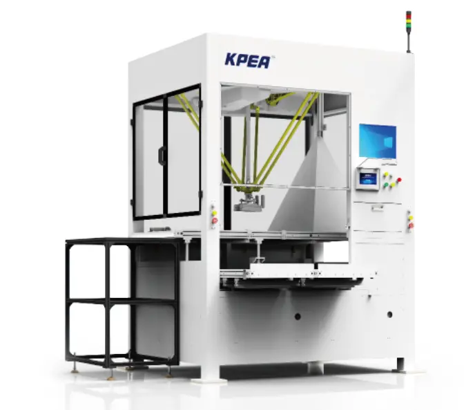 蜘蛛手收板机 KPZU-902A | 坤鹏伯爵 CD视觉定位 60Pcs/min高速收板 ±1mm精度 后道制程专用