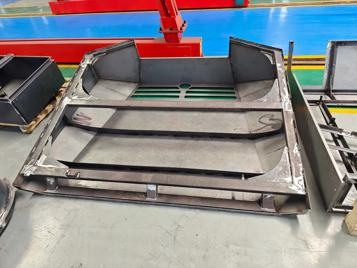 大型设备外壳重型1000吨8米折弯定制 中厚板激光切割高精度下料 工程设备板材加工 - 3