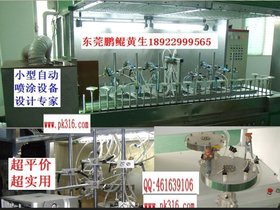 广东莞往复式平面自动喷涂设备厂家,小型往复式自动喷涂设备图片
