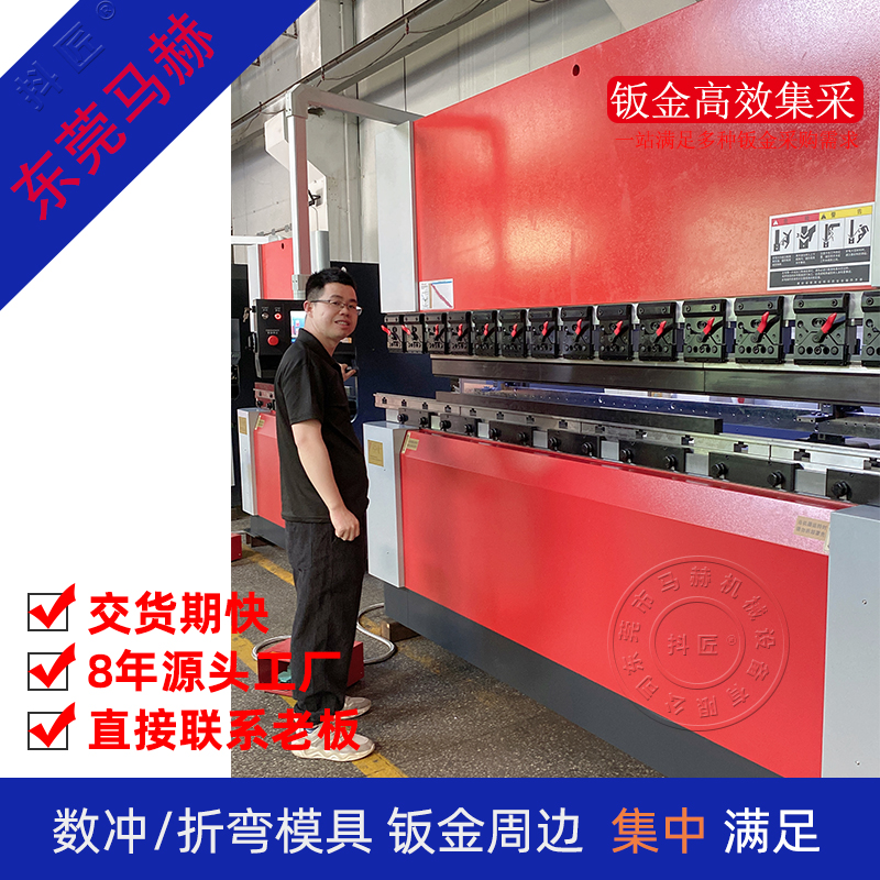 广东数控折弯机厂家 下动式伺液压服折弯机 马赫电液数控折弯机 - 4