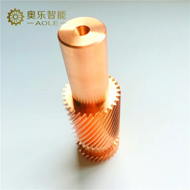 斜齿蜗杆电极加工订制