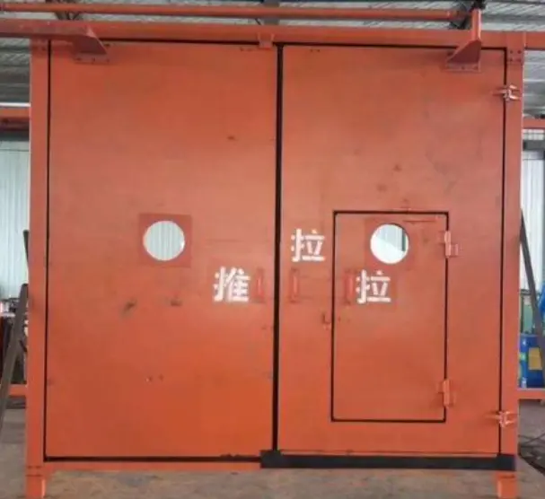链轮式无压风门结构组成和特点 - 2