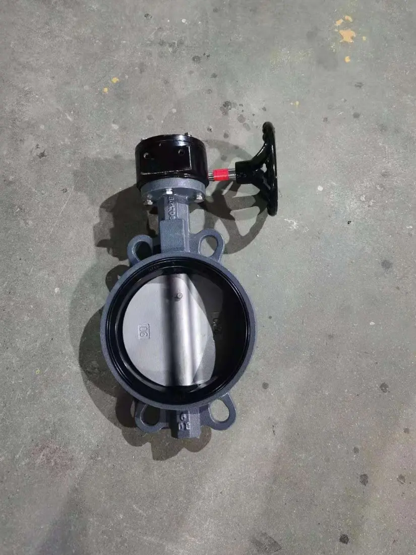 船用中心型蜗轮蝶阀带齿轮传动对夹蝶阀蜗杆式蝶阀GB/T3036-94