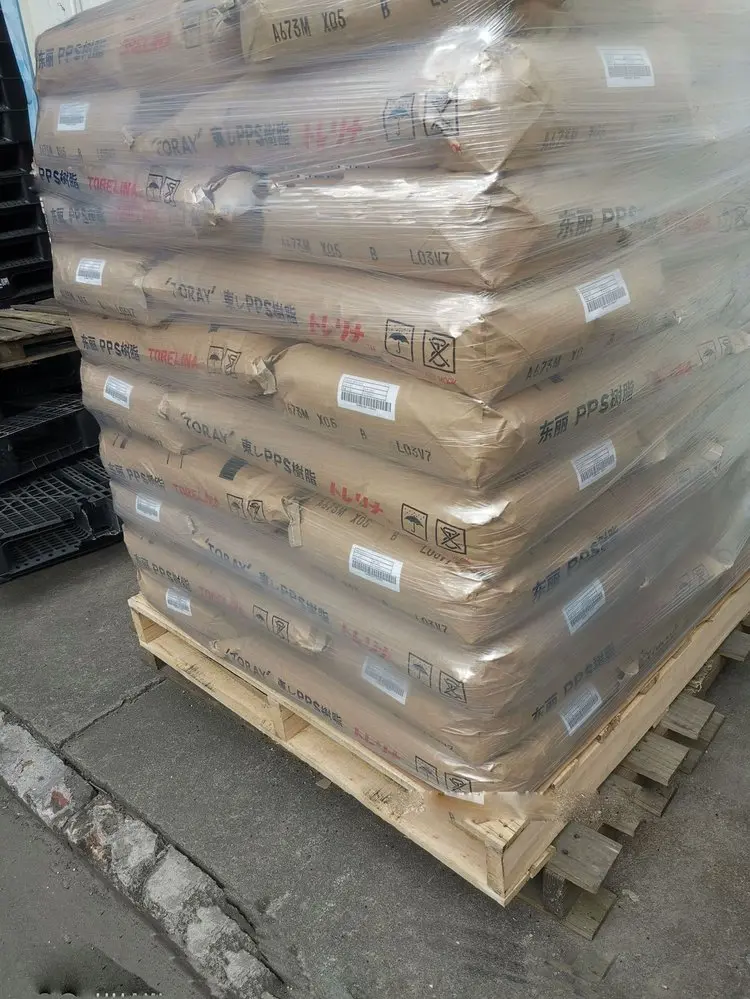 东丽PPS树脂A604塑料 玻纤增强高韧性原料 元器件齿轮轴承树脂
