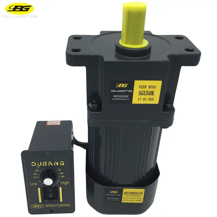 江苏欧邦OBG齿轮减速机调速马达6W-3700W - 2