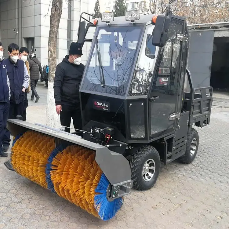 封闭式小型除雪车，液压升举，全齿轮箱传动SSJ18-13 - 2