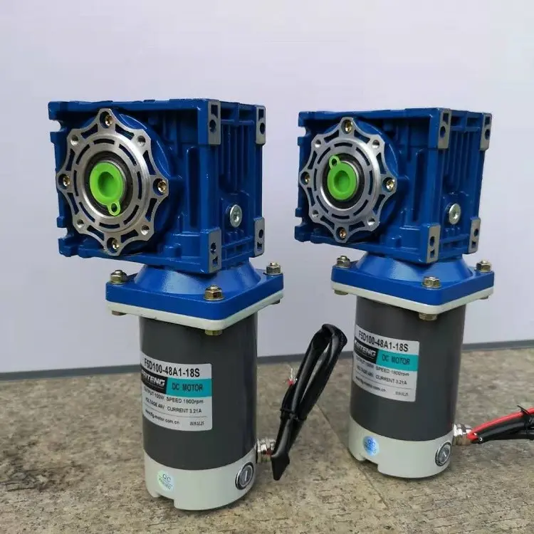 RV涡轮减速机配40W60W90W调速电机 - 2