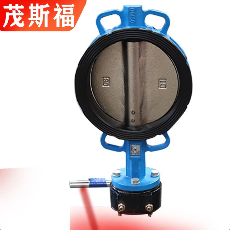广西供应 蝶阀D371J-10蜗轮衬胶蝶阀