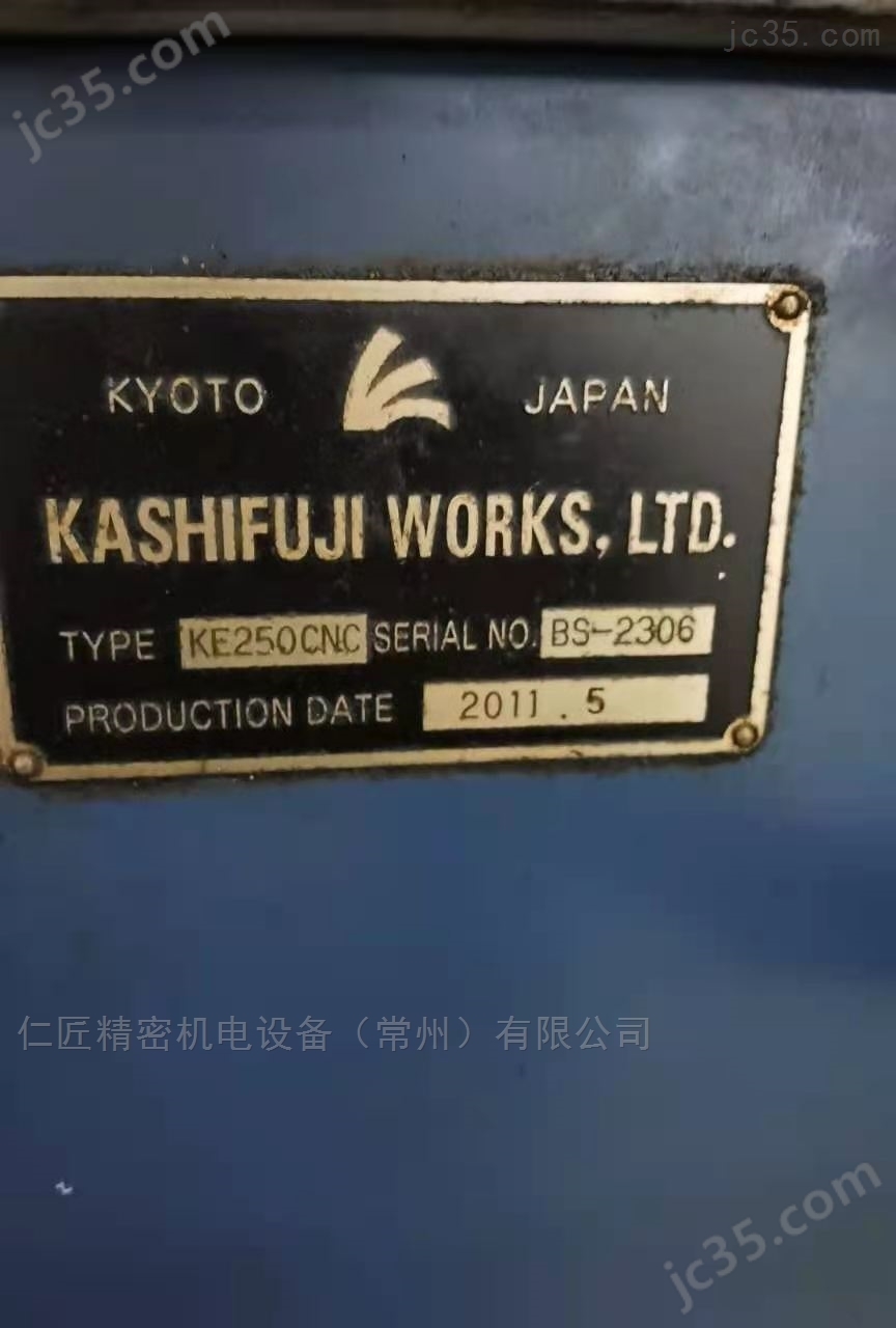 KE250CNC 二手日本卡希富基数控滚齿机